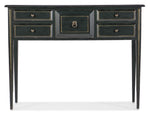 Charleston - Five-Drawer Console Table - Dark Green