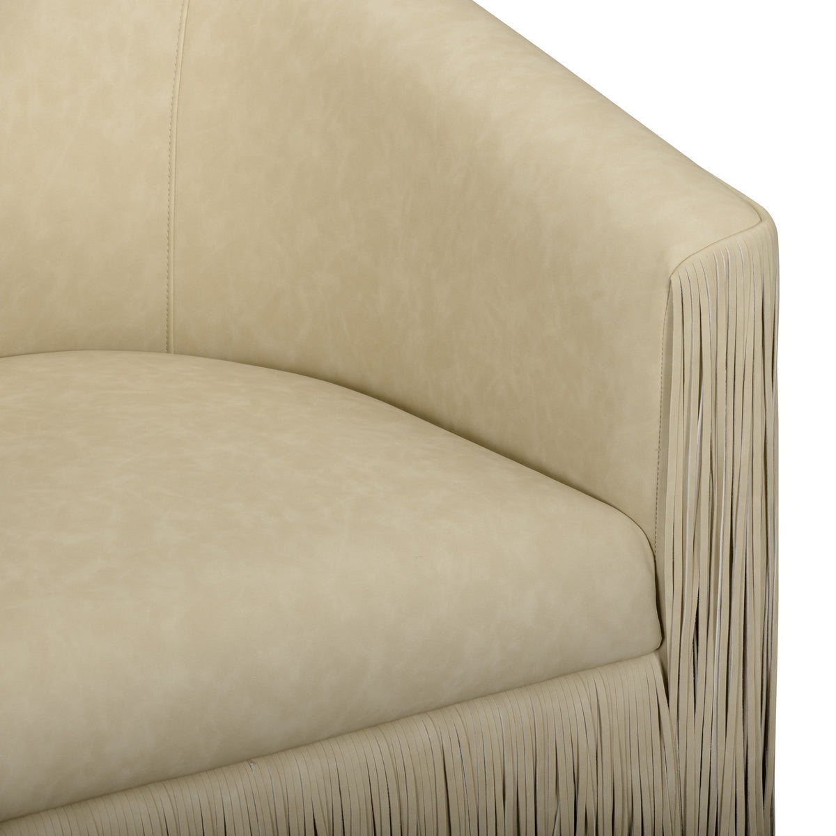 Shag Me - Vegan Leather Swivel Chair
