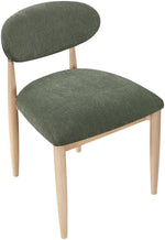 Riccio - Fabric Dining Side Chair (Set of 2) - Natural Frame