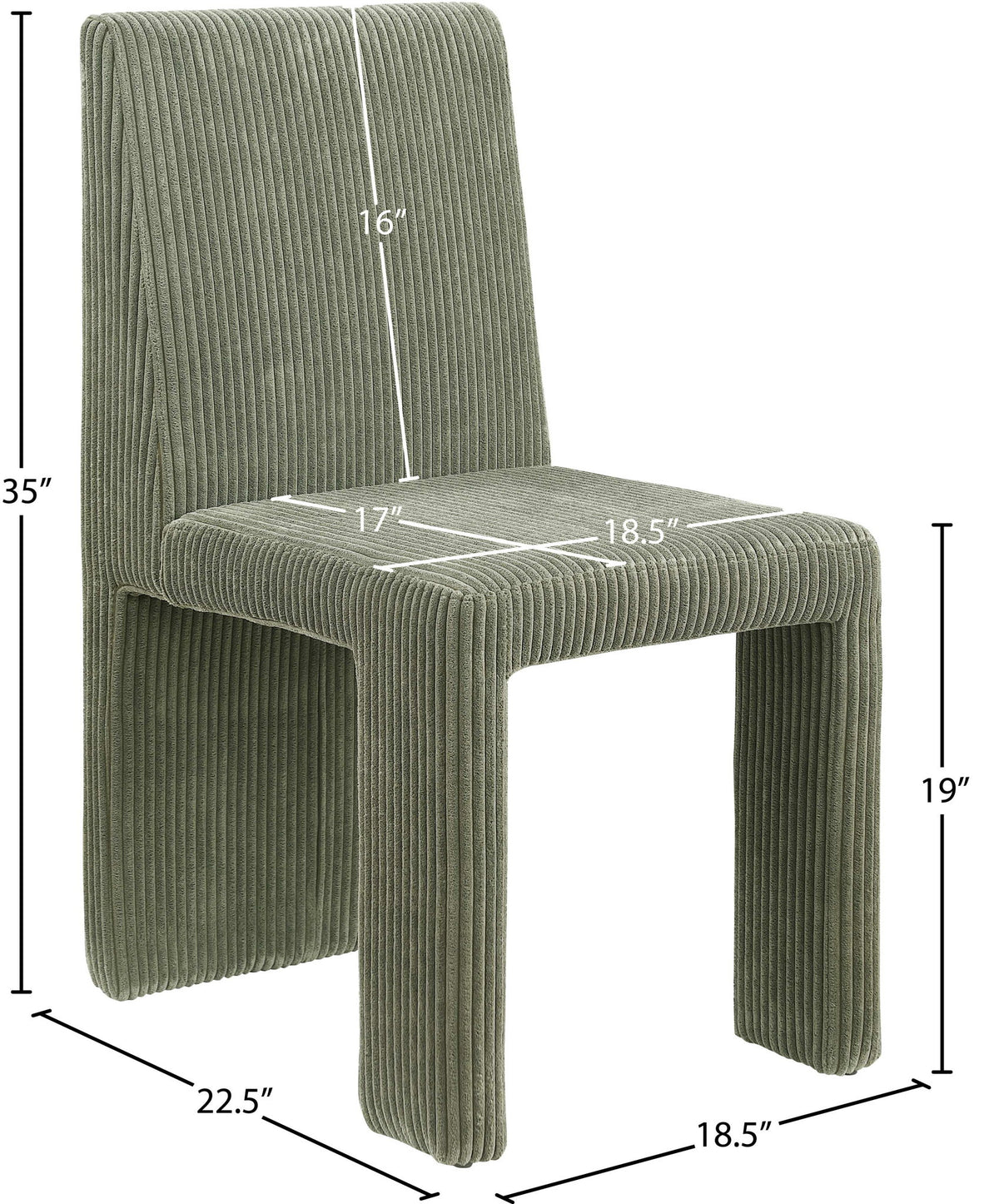 Benson - Microsuede Dining Chair (Set of 2)
