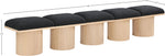 Pavilion - 5 Piece Modular Bench With Natural Base