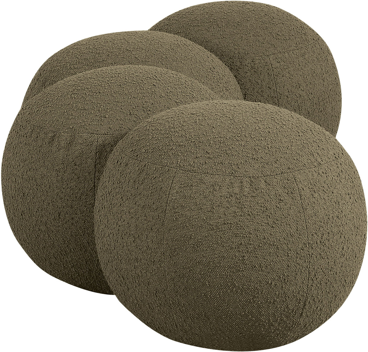 Apollo - Boucle Fabric Bench