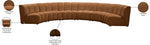 Infinity - 6 Piece Modular Sectional - Saddle