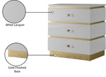 Esme - Side Table - White Lacquer