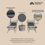 Manhattan Ashland - 5-Piece Conversation Set