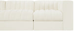 Rummi - Velvet Performance Fabric Upholstered 5 Piece Modular Sofa