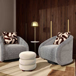 Rory - Boucle Swivel Chair