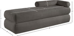 Kennedy - Chenille Bench