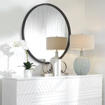 Dawsyn - Round Mirror - Black