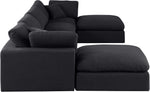 Comfy - 6 Piece Linen Modular Double Chaise Sectional