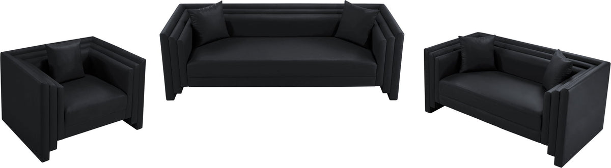 Everett - Vegan Leather Upholstered Sofa