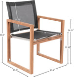 Tulum - Water Resistant Outdoor Patio Dining Arm Chair
