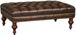 CO - Kingley Cocktail Ottoman - Dark Brown
