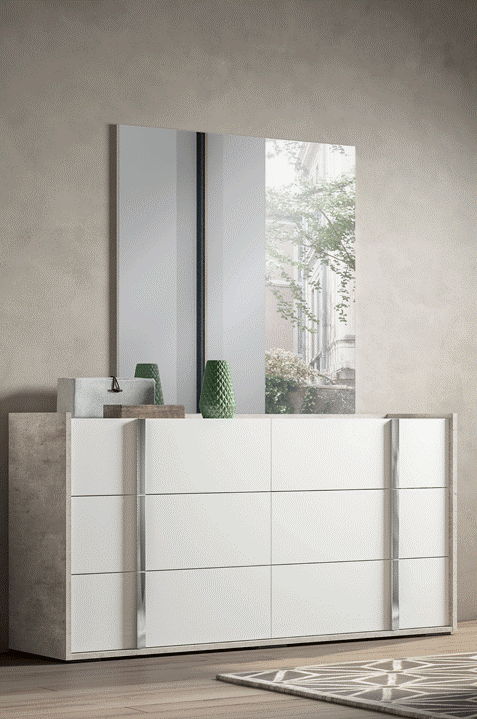 Treviso - Double Dresser - White