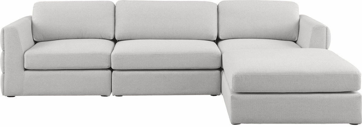Beckham - 4 Piece Modular L-Sahped Sectional
