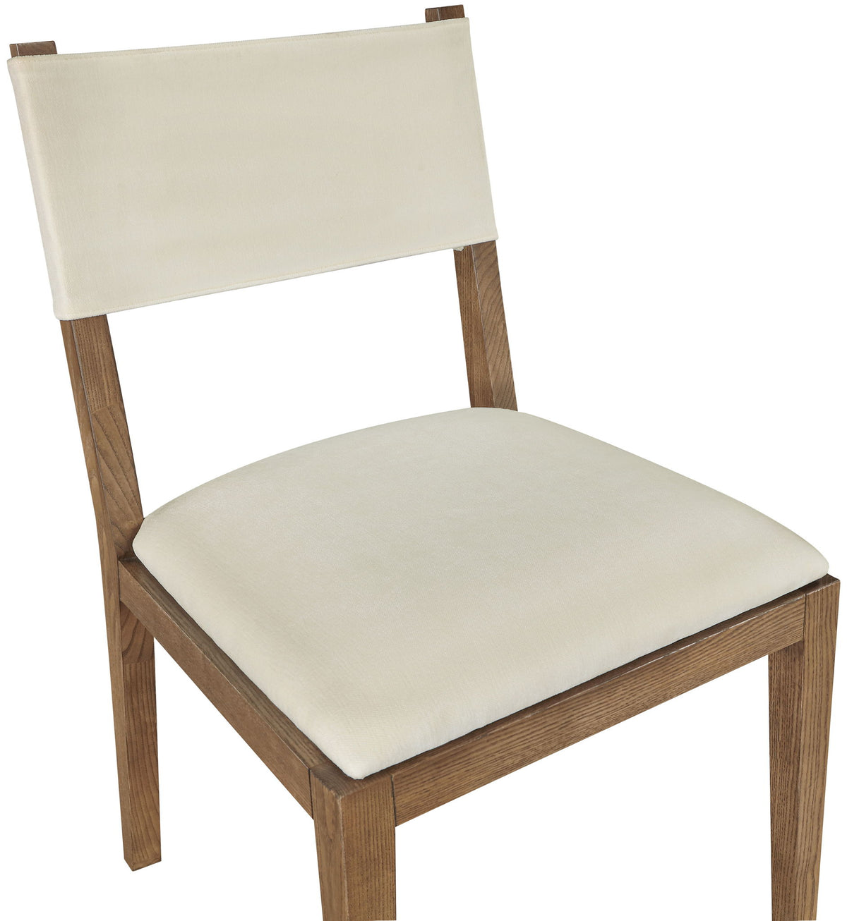 Avon - Linen Textured Performance Fabric Dining Side Chair (Set of 2)
