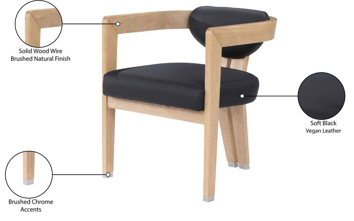 Carlyle - Dining Chair With Natural Frame