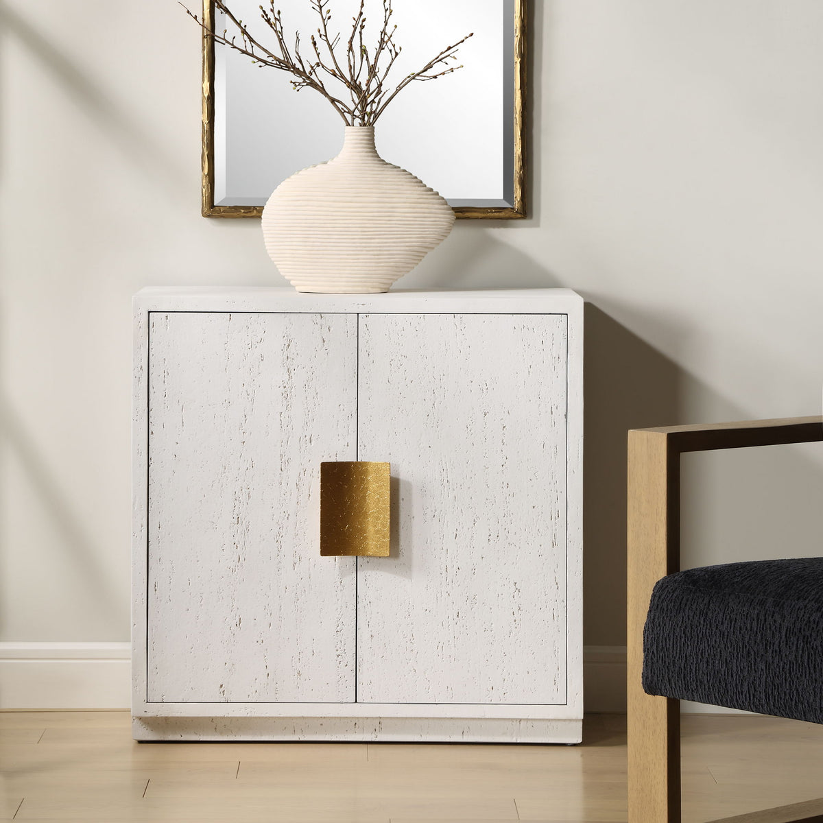 Emma - 2 Door White Cabinet