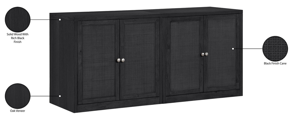 Vero - Solid Wood And Oak Venee Sideboard/Buffet