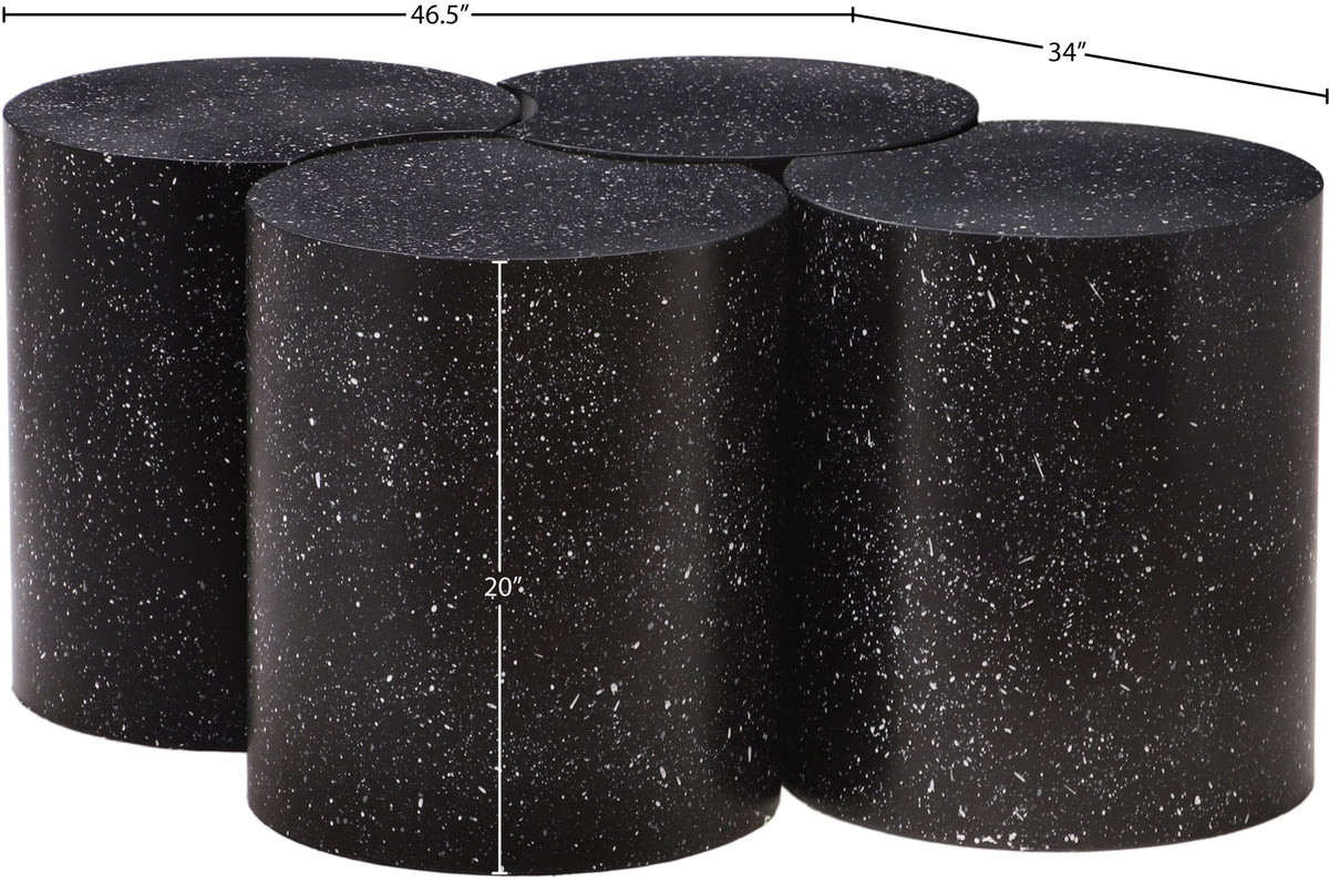Dimple - 4 Piece Modular Coffee Table - Terazzo Finish