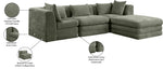 Stellar - 4 Piece Upholstered Modular Sectional