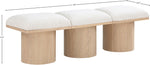 Pavilion - 3 Piece Modular Bench With Natural Base