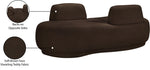 Argyle - Teddy Fabric Chaise / Loveseat