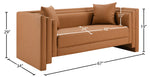 Everett - Vegan Leather Upholstered Loveseat