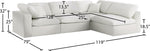 Serene - 4 Piece Modular Sectional