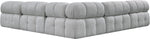 Ames - 5 Piece Fabric Modular Corner Sectional