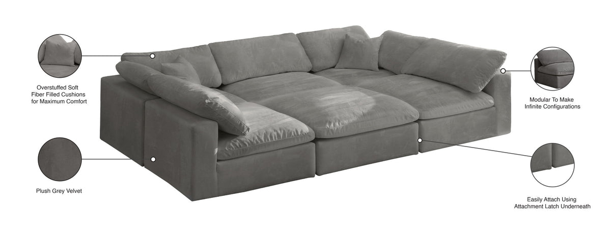 Cozy - 6 Piece Modular Sectional