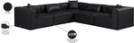 Cube - 5 Piece Modular Corner Sectional