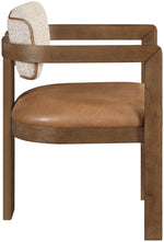 Ravina - Upholstered Dining Chair With Stained Brown Base (Set of 2)