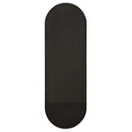 Russo - Travertine Tall Oval Mirror - Bronze / Brown / Gold