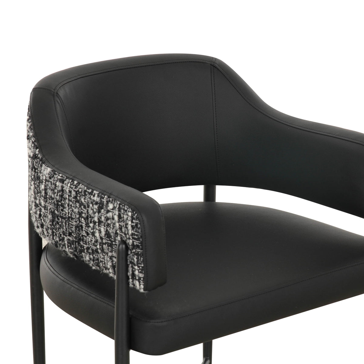 Sezanne - Vegan Leather 2-Tone Dining Chair