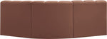 Arc - Faux Leather 3 Piece Modular Corner Sofa