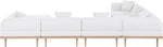 Laguna - 7 Piece Resilient Water Resistant Fabric 142" Upholstered Outdoor Patio Modular Sectional