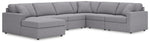 Modmax - U-Shaped Sectional - Granite