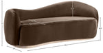 Gustavo - Velvet Upholstered Sofa