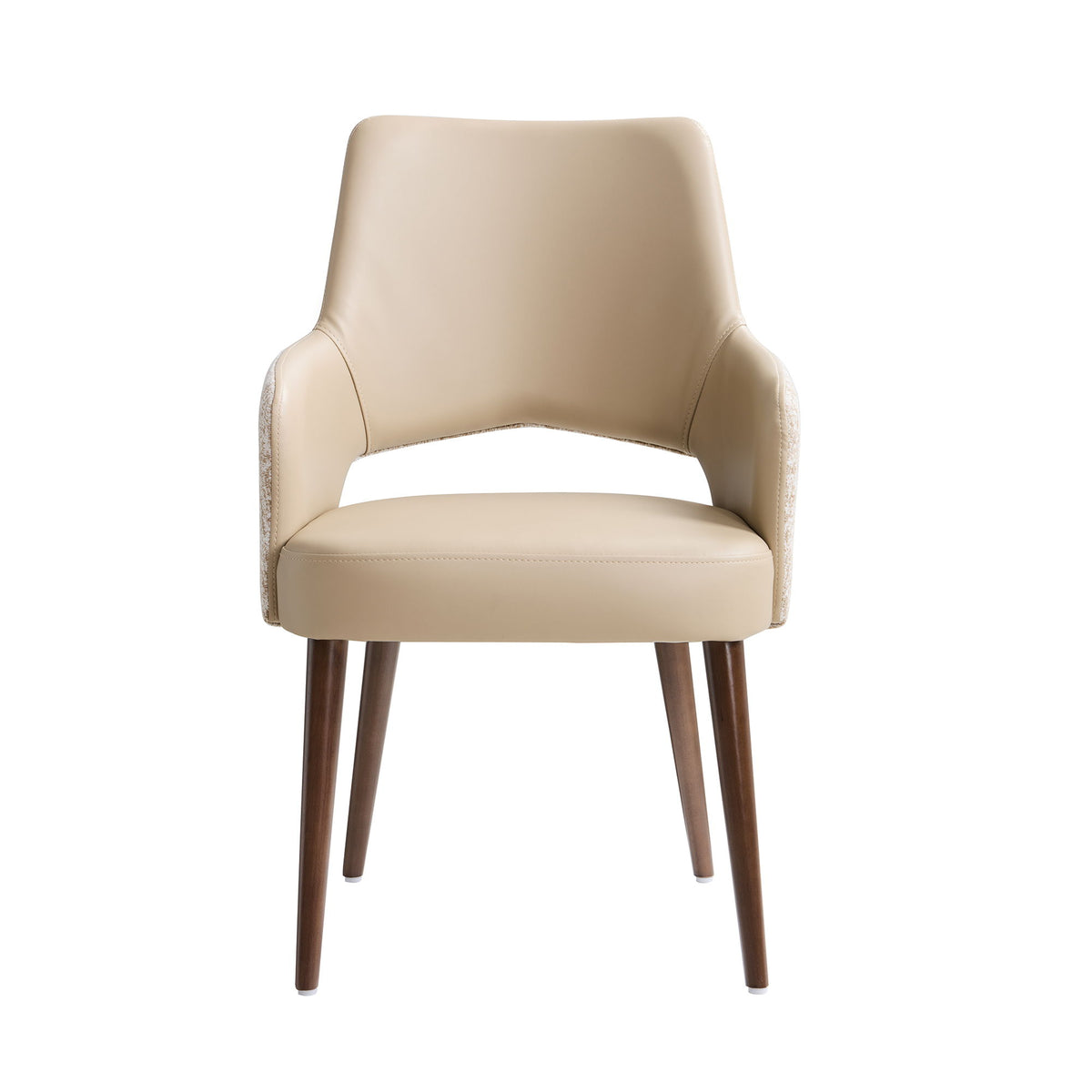 Manhattan Liora - Wood Upholstered Armchair
