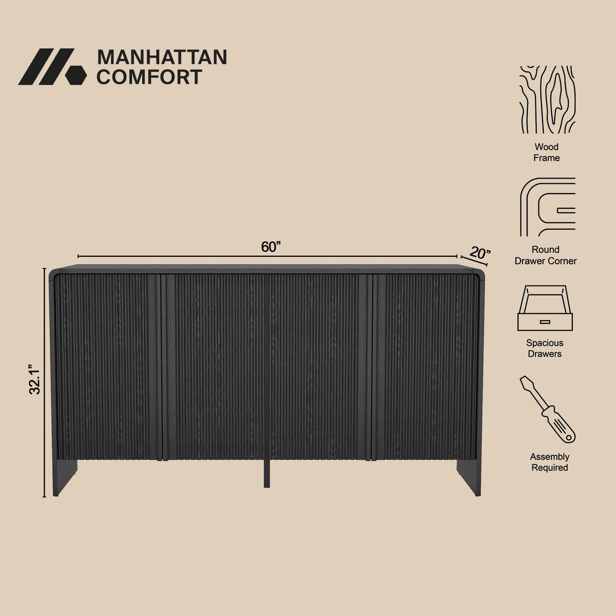 Manhattan Novara - Sideboard