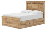 Makidern - Panel Storage Bed