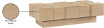 Anzio - Oak Veneer Coffee Table