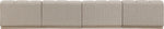 Modari - Sectional - Beige