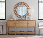 Retreat - Pole Rattan Accent Mirror
