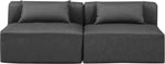 Cube - Modular 2 Seat Armless Sofa