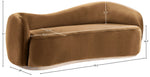 Gustavo - Velvet Upholstered Sofa