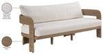 Sandbay - Olefin Water Resistant Fabric And Wicker Outdoor Patio Sofa