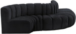 Arc - Velvet 5 Piece Modular Sofa
