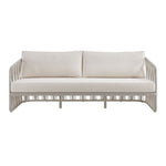 Breeze - Powder Coated Metal Outdoor Conversation Set With Cushions